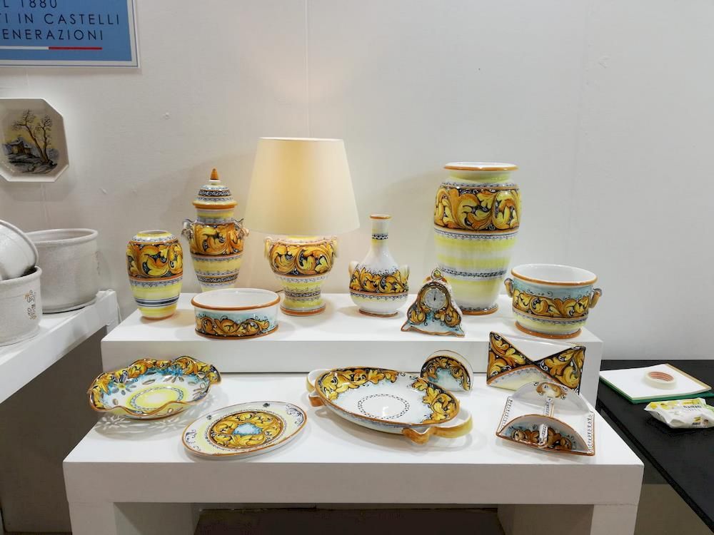 esposizione Fiera Vebo Napoli 2020 Ceramiche De Fabritiis